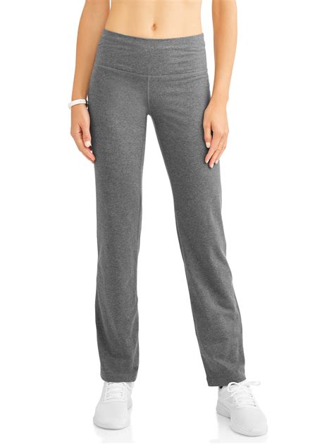 Athletic Works Womens Athleisure Performance Straight Leg Pant