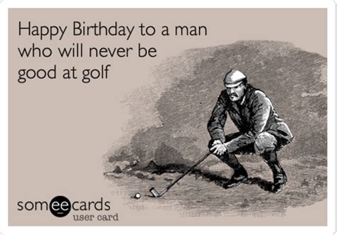 Happy Birthday Golf Meme