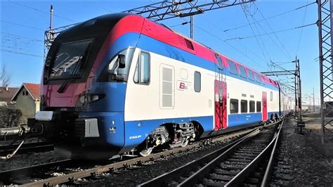 New Train Stadler Kiss For Serbia In Croatia Novi Vlak Stadler Na Putu