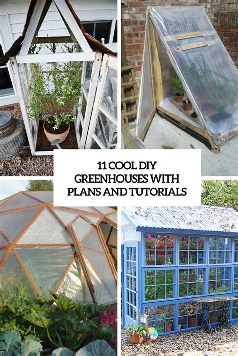 Small Homemade Greenhouse Plans