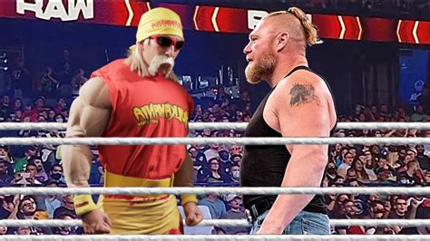 Brock Lesnar Vs Hulk Hogan WWE Smackdown Fight PS5 4K 60FPS