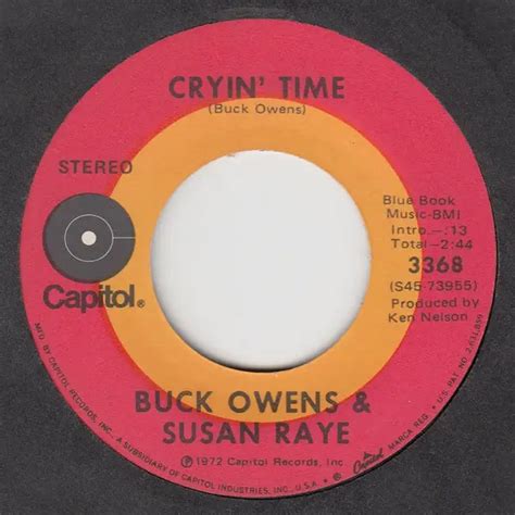 Buck Owens And Susan Raye Cryin Time