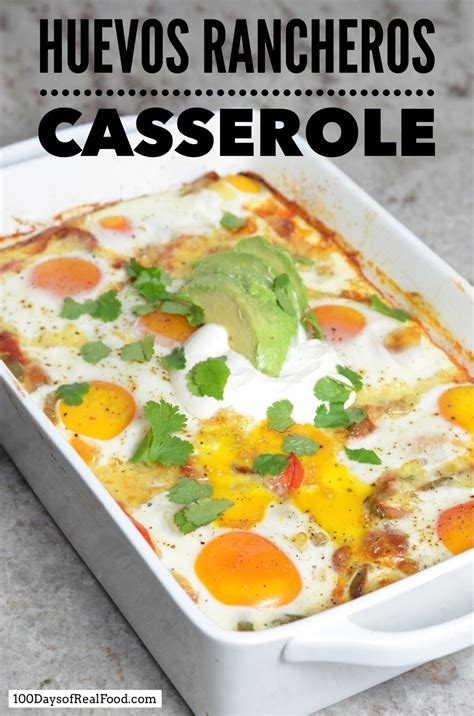 Huevos Rancheros Casserole Recipe Days Of Real Food