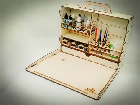 MEGA Portable Paint Station Modular Shelves And Storage Etsy Australia