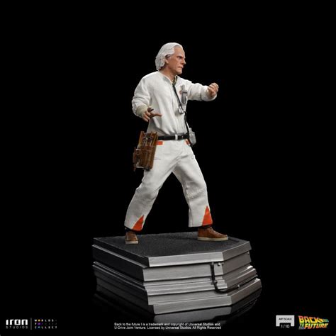 Back To The Future Doc Brown 110 Art Scale Limited Edition Statue