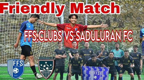 Pertandingan Sepak Bola Minisoccer Ffs Clubs X Seduluran Fc Youtube