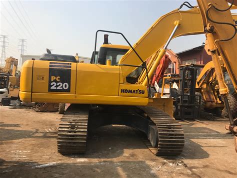 Used Komatsu Excavator Pc220 Komatsu Digger Secondhand 22t Construction