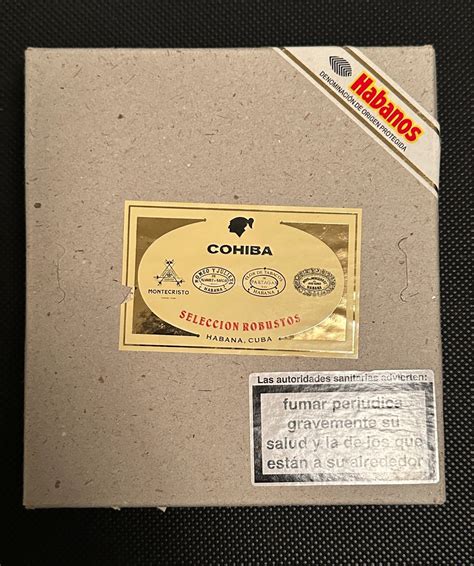 Habanos Robusto Selección Robustos Disc 2005 Selection Box of 5