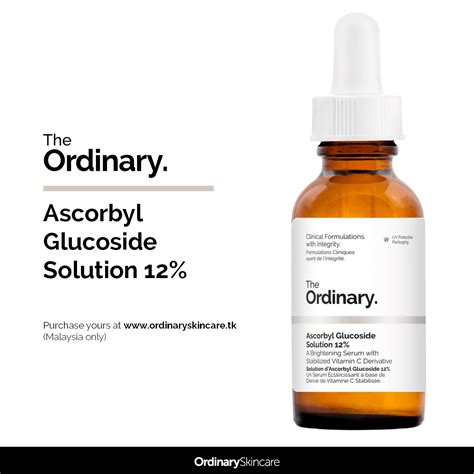 The Ordinary Ascorbyl Glucoside Solution Ordinary Skincare Malaysia