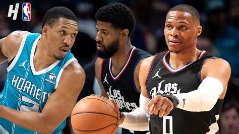 Los Angeles Clippers Vs Charlotte Hornets Full Game Highlights