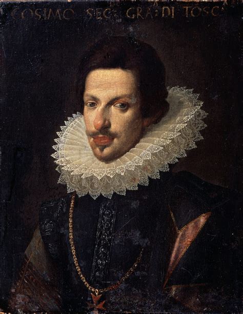 Portrait Du Grand Duc De Toscane Cosimo Ii De Medicis