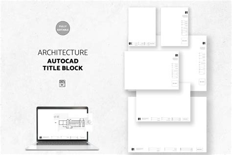 Architecture Title Block Template Graphic by yesitisprintable ...