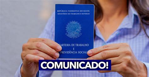 Comunicado Incrível Para Todos Os Brasileiros Que Trabalharam