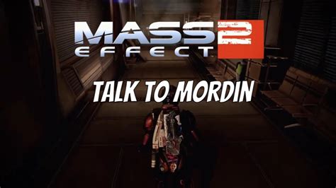 Mass Effect 2 Talk To Mordin Youtube