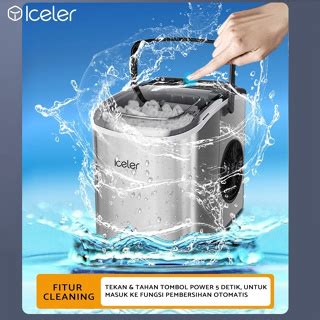 Jual Iceler Mesin Es Portable Ice Maker Kg Per Hari Dengan Handle