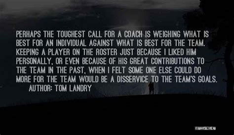 Top 12 Coach Tom Landry Quotes And Sayings