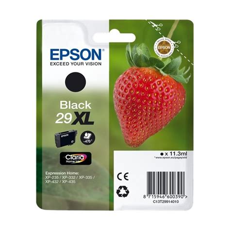 Epson Xl Negro Cartucho De Tinta Original