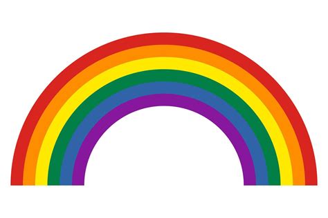 Pride flag Rainbow icon isolated on white background 7954550 Vector Art ...