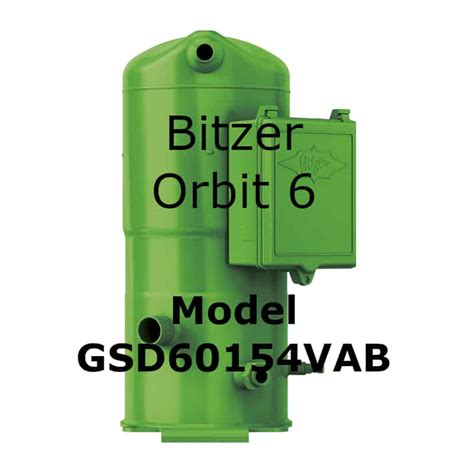 Bitzer Scroll Compressor Gsd Vab Acrc Uk Free Delivery