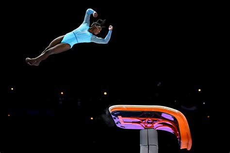 Simone Biles makes history at World Gymnastics Championships as ...