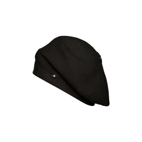 Czarny Wygodny Beret Bialcon Pl