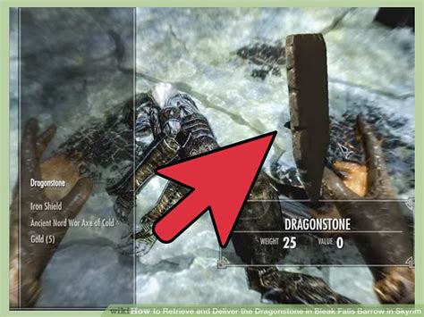 How to Retrieve and Deliver the Dragonstone in Bleak Falls Barrow in Skyrim