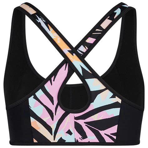 Roxy Roxy Active Athletic Bra Printed Bikini Top Damen Online Kaufen