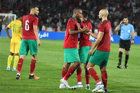 Lions De Latlas Le Maroc Disputera Deux Matches Amicaux Face Au