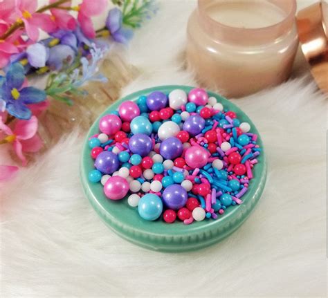 Cotton Candy Sprinkles Pastel Sprinkles 2oz 4oz 6oz Edible Sprinkles