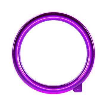 Neon Purple Circle Banner Neon Circle, Neon, Neon Sign, Shape PNG ...