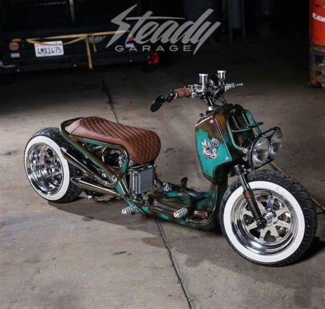 Awesome Honda Steady Garage Built Honda Ruckus Ruckus Builds