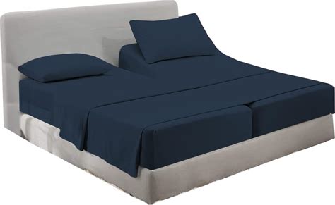 Amazon Split King Sheets Split King Sheet Set For Adjustable Bed