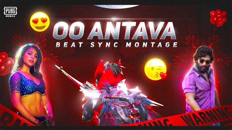 Pushpa O Antava Mawa Best Beat Sync Edit Bgmi Mobile Montage Soorm