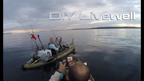 Diy Livewell Live Bait Tank For Your Kayak Youtube