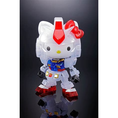 Bandai Limited Sd Ex Standard Hello Kitty Rx 78 2 Gundam [cl