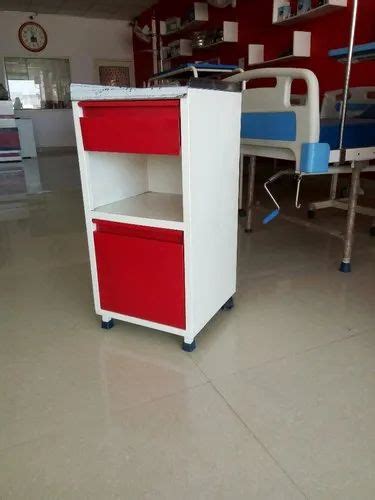 DNS Crc Deluxe Hospital Bedside Locker Epoxy Powder Coated Size 16 L