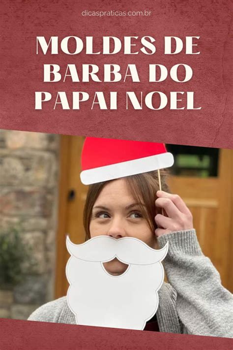 Moldes De Barba De Papai Noel Para Fazer Enfeites Barba De Papai Noel