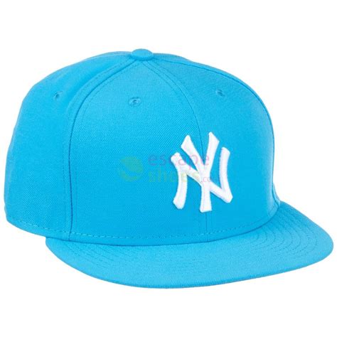 Gorra New Era New York Yankees Mlb Pastel Azul 59fifty Fitted B5187282