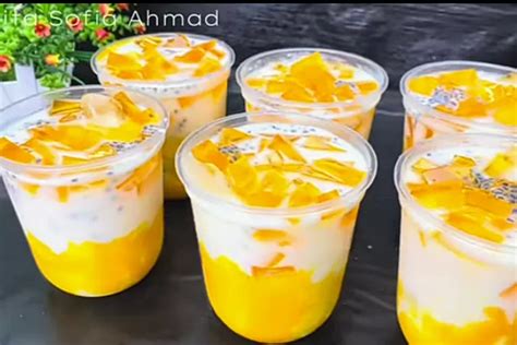 Tombo Ngelak Ini Dia Resep Es Jelly Minuman Kekinian Penghilang