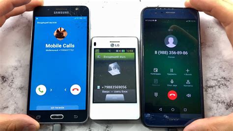 Fake And Real Mobile Calls Samsung Galaxy J5 Honor 8 And LG T370