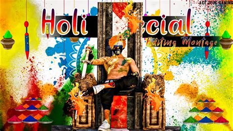 Holi Special Montage Status Free Fire Song Status Free Fire