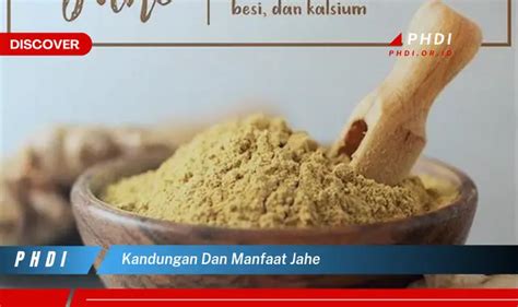 Ketahui Kandungan Temukan 7 Manfaat Jahe Yang Jarang Diketahui