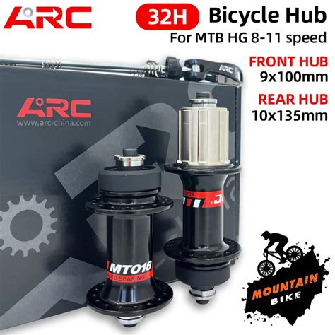 Arc Mountain Bike Bearing Hub Mtb Bicicleta Buracos Hub Traseiro