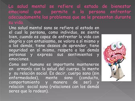 Salud Mental Fisica Y Emocional PPT