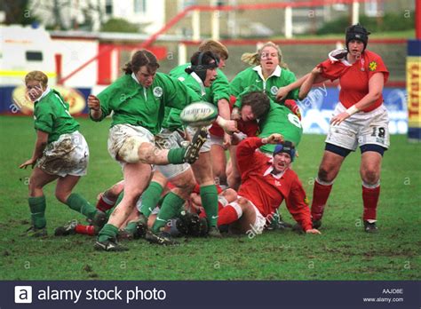 Muddy Woman Rugby Player Hi Res Stock Photography And Images Alamy