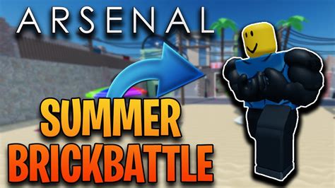 Roblox Arsenal Summer Brickbattle Skin Youtube