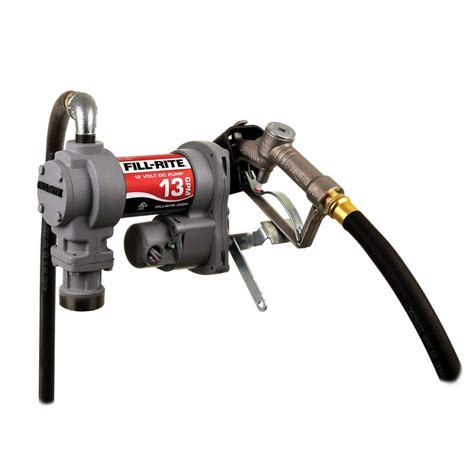 Fill Rite 12 Volt 14 Hp Dc Fuel Transfer Utility Pump Hose Manual