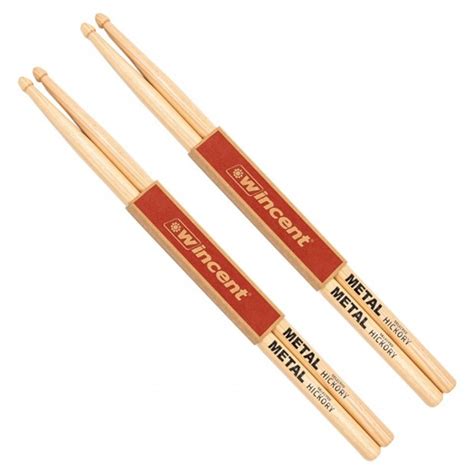 Disc Wincent Hickory Standard Metal Drumsticks Pk At Gear Music