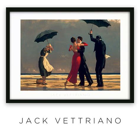 Jack Vettriano Framed Prints Large Box Style Black Frame Wall Art