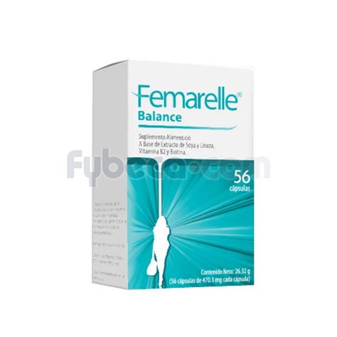 Femarelle Balance 470 Mg Caps C 56 Suelta Fybeca